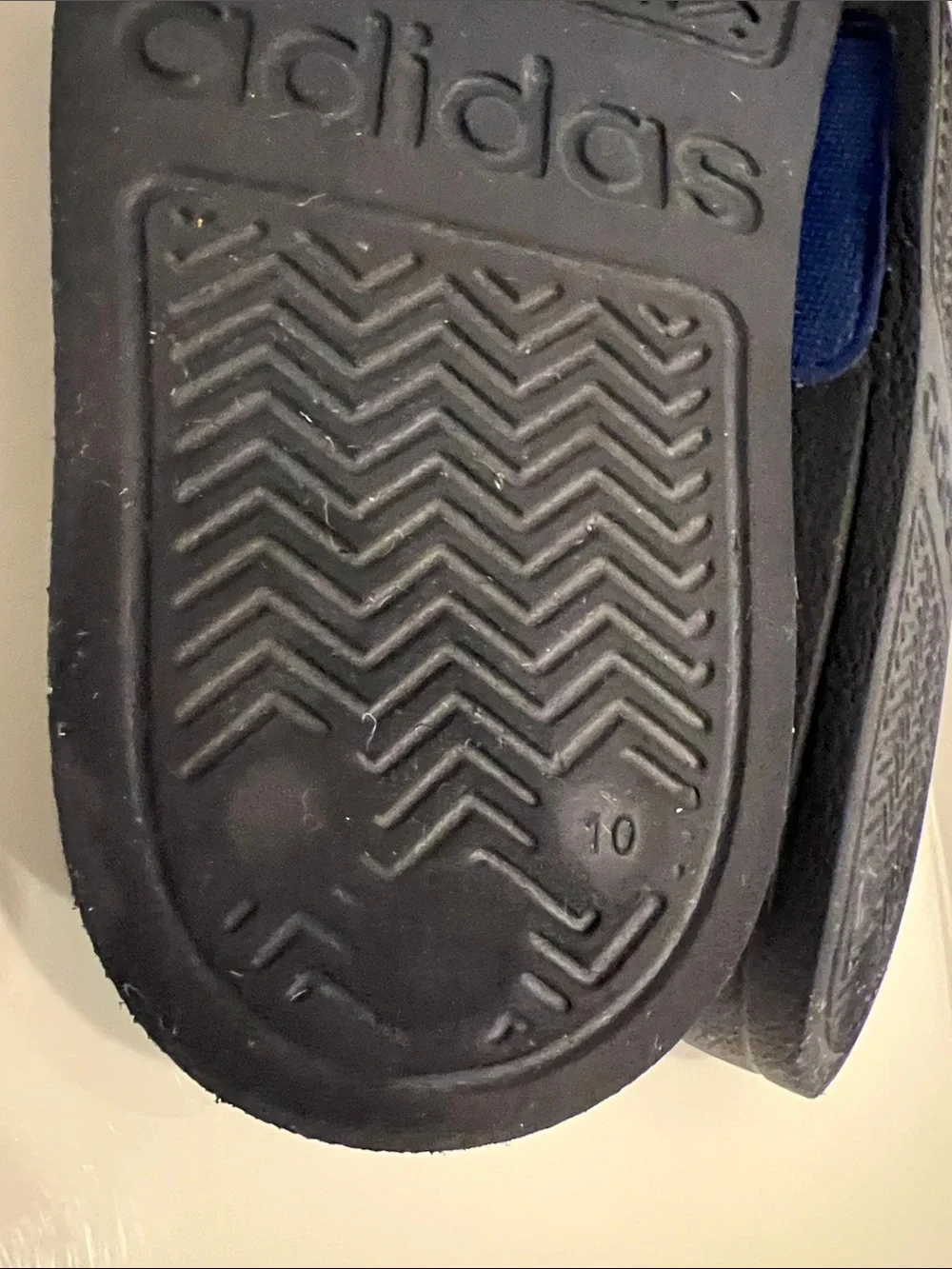 adidas | Kids Blue Slide Sandals Size 10
